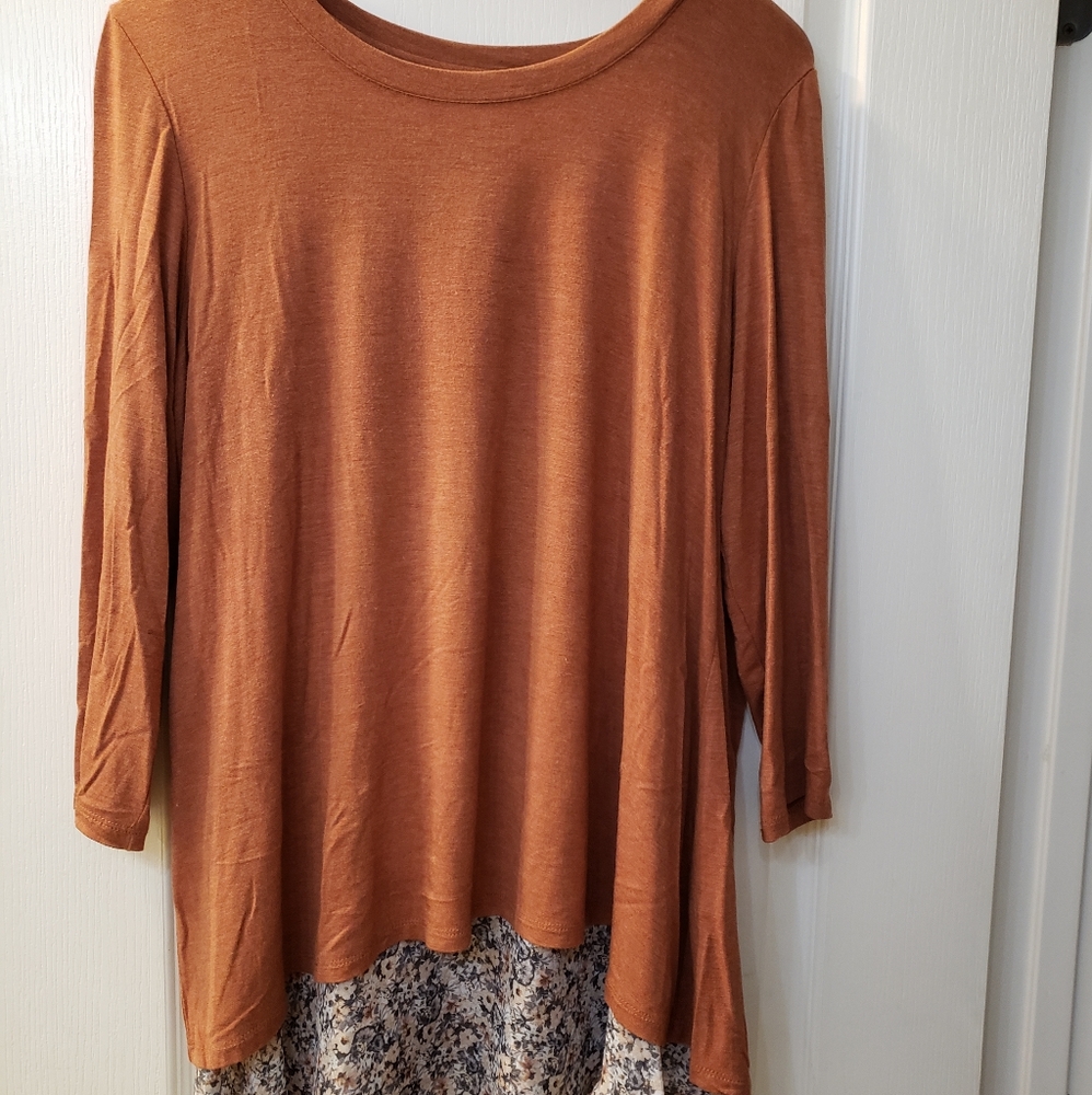 Logo XL layered tunic